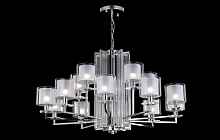 Люстра Crystal Lux NICOLAS SP-PL10+5 NICKEL/WHITE - цена и фото Люстра Crystal Lux NICOLAS SP-PL10+5 NICKEL/WHITE - цена и фото